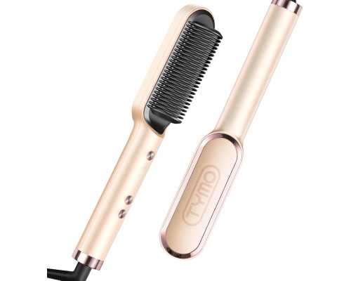 Випрямляч для волосся із захистом від опіків TYMO Ring Hair Straightener Brush (my-17046)