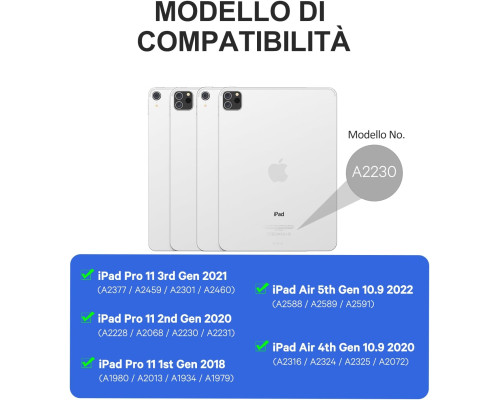 Чохол-клавіатура для iPad Air 6th 11” 2024 (my-4329)