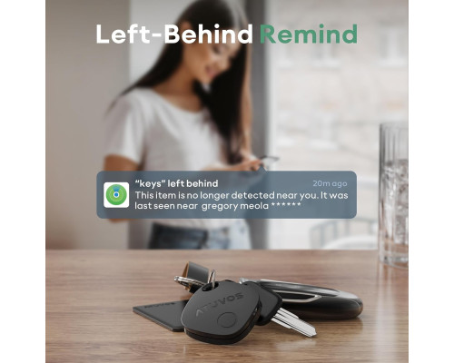 Смарт брелок, Bluetooth локатор для ключів, гаманця, сумки ATUVOS (my-4120)