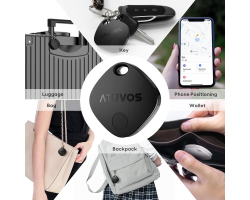 Смарт брелок, Bluetooth локатор для ключів, гаманця, сумки ATUVOS (my-4120)