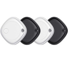 Bluetooth-мітка Air Tracker для пошуку предметів (4 шт.) з функцією пошуку ключів, сумісна з Apple Find My (тільки iOS), водонепроникність IP67 (my-17140)