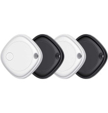 Bluetooth-мітка Air Tracker для пошуку предметів (4 шт.) з функцією пошуку ключів, сумісна з Apple Find My (тільки iOS), водонепроникність IP67 (my-17140)