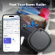 Bluetooth-мітка Air Tracker для пошуку предметів (4 шт.) з функцією пошуку ключів, сумісна з Apple Find My (тільки iOS), водонепроникність IP67 (my-17140)