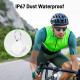 Bluetooth-мітка Air Tracker для пошуку предметів (4 шт.) з функцією пошуку ключів, сумісна з Apple Find My (тільки iOS), водонепроникність IP67 (my-17140)