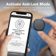 Bluetooth-мітка Air Tracker для пошуку предметів (4 шт.) з функцією пошуку ключів, сумісна з Apple Find My (тільки iOS), водонепроникність IP67 (my-17140)