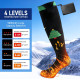 Шкарпетки теплі, що перезаряджаються з підігрівом ABXMAS KEC-5000 для жінок, підлітків Акумулятор 5000 мАг 4 рівні температури (my-15064)