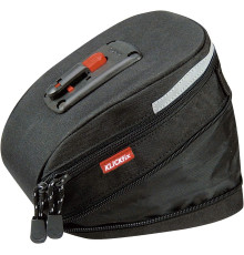 Сумка для велосипеда KLICKfix Micro 200 розширювана, чорна, 19 x 12 x 8 см (my-15101)