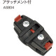 Сумка для велосипеда KLICKfix Micro 200 розширювана, чорна, 19 x 12 x 8 см (my-15101)