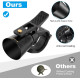 Урожайний гудок для керма 22-31,8 см Flintronic Loud Bike Bell чорний (my-15226)