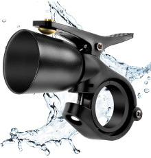 Урожайний гудок для керма 22-31,8 см Flintronic Loud Bike Bell чорний (my-15226)