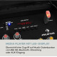 Мобільна акустична система динамік, караоке Auna Moving 80.1 LED PA, USB SD BT AUX 10033255 (my-5051)