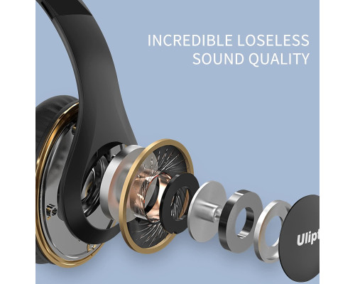 Бездротові Bluetooth-навушники Uliptz ULWH203A (my-3078)