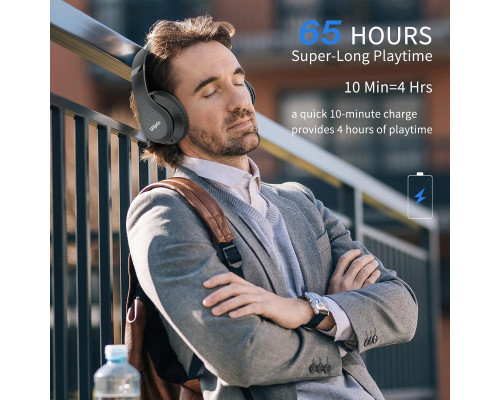 Бездротові Bluetooth-навушники Uliptz ULWH203A (my-3078)