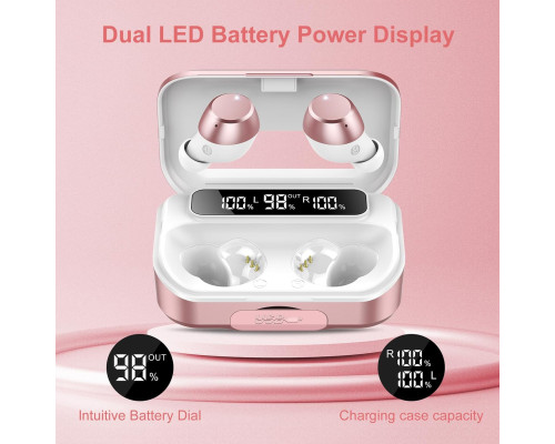 Бездротові навушники Bluetooth з глибокими басами Lekaby Q26-RB (my-4192)