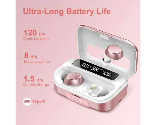 Бездротові навушники Bluetooth з глибокими басами Lekaby Q26-RB (my-4192)