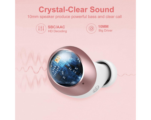 Бездротові навушники Bluetooth з глибокими басами Lekaby Q26-RB (my-4192)