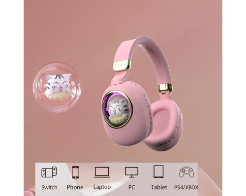 Bluetooth-навушники зі світлодіодним підсвічуванням Aresrora GW01 (my-7036)
