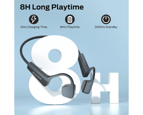Водонепроникні навушники Bluetooth з мікрофоном BUGANI OpenSport B05 (my-9065)