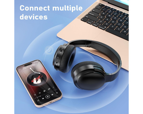 Бездротові Bluetooth навушники з мікрофоном Roollmantaker 918 (my-9057)