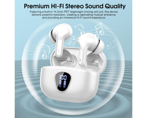 Бездротові Bluetooth-навушники з шумопоглинанням BESNOOW I53 (my-9166)