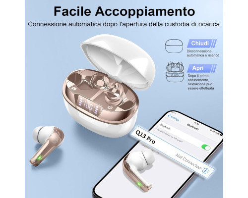 Бездротові Bluetooth навушники AOSRAU Q13Pro  (my-17019)