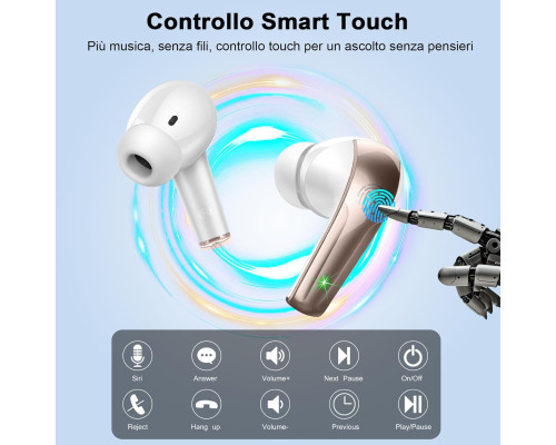 Бездротові Bluetooth навушники AOSRAU Q13Pro  (my-17019)