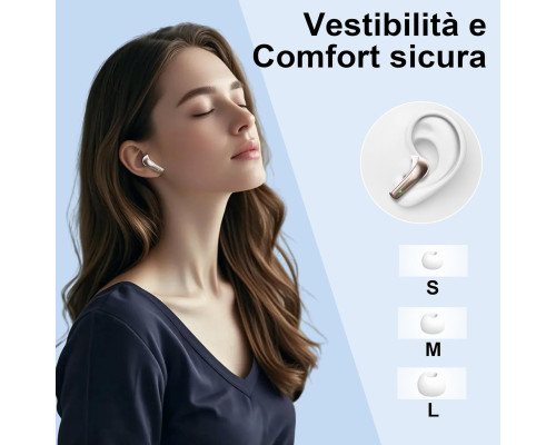 Бездротові Bluetooth навушники AOSRAU Q13Pro  (my-17019)