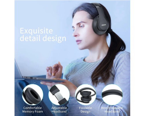Бездротові Bluetooth-навушники Uliptz ULWH202A (my-3061)