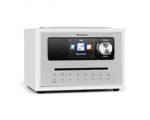 Інтернет медіапрогравач Auna Silver Star CD Cube 10033004 (my-5003)
