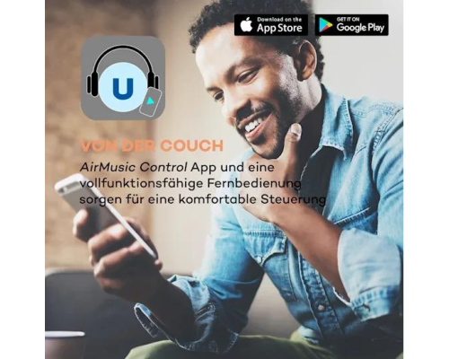 Програвач вінілу Auna Connect Vinyl Cube 10034557 з інтелектуальним радіо (my-5081)