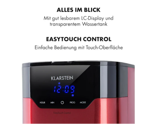 Кава машина KLARSTEIN Arabica EasyTouch control 800 W 10035588 (my-5093)