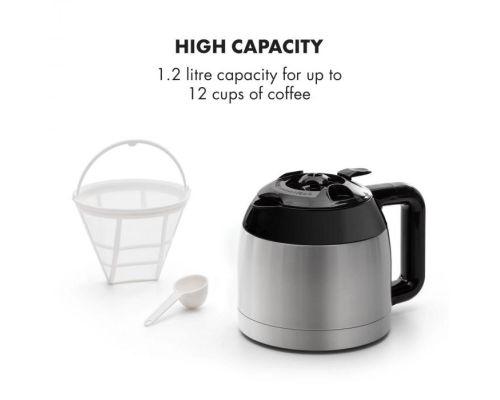 Кавоварка крапельна Klarstein Arabica 10032772 (my-5023) Уцінка