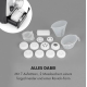 Машина для приготування макаронів KLARSTEIN Pastamania 260 Вт 10034566 (my-5106) б/у