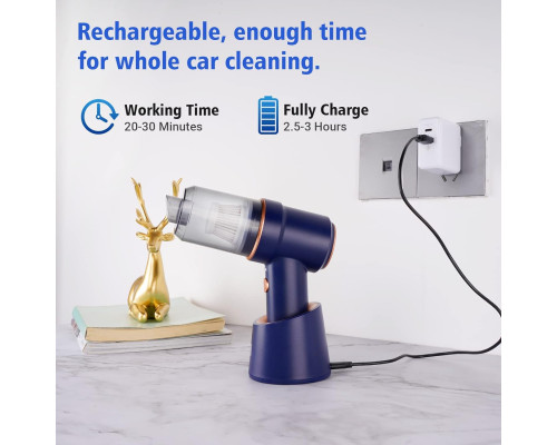 Автомобільний пилосос Strong Mini Handheld Vacuum Cleaner бездротовий (my-3042)