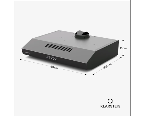 Кухонна витяжка Klarstein Contempo 60 в стільницю 10045590 (my-5102)