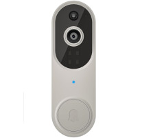 Відеокамера Aiwit дверного дзвінка Linen 1080p нічне бачення 2.4G WiFi (my-11173)