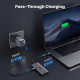 Концентратор UGREEN 15852 6 в 1 USB C Hub для Dell XPS, ThinkPad та інших пристроїв Grey (my-2079)