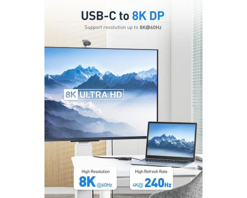 Складаний кабель концентратор Cable Matters 201376-BLK USB C HDMI (my-4221)