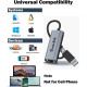 Ethernet-адаптер 2-в-1 USB C - USB 3.0 WAVLINK 2.5G (my-4119)