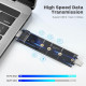 Корпус жорсткого диска для накопичувача твердотільного ELUTENG M.2 NVME NGFF 10 Гбіт/с (my-12094)