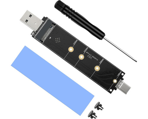 Корпус жорсткого диска для накопичувача твердотільного ELUTENG M.2 NVME NGFF 10 Гбіт/с (my-12094)