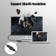 Адаптер VCE HDMI HDMI 4K@60Hz (мама-мама), позолочений, підтримка 3D 4K HDR ARC для ноутбука, монітора, ПК, PS5, PS4, Xbox, DVD (my-15055)