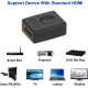 Адаптер VCE HDMI HDMI 4K@60Hz (мама-мама), позолочений, підтримка 3D 4K HDR ARC для ноутбука, монітора, ПК, PS5, PS4, Xbox, DVD (my-15055)