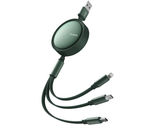 Універсальний адаптер для кількох USB-шнурів mcdodo 3 в 1 (my-0152)