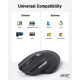 Бездротова ергономічна миша Acer OMR240 2,4 ГГц з міні-USB-приймачем, 6 кнопок, 1600 dpi (my-15107)