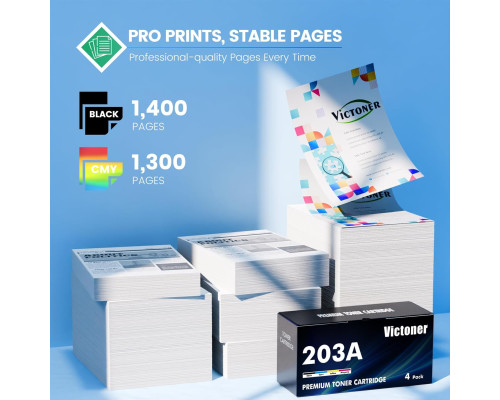 Тонер-картриджі 203A 203X MFP M281fdw: для HP 203A 203X Color Laserjet Pro MFP M281fdw M281fdn M254dw M281cdw M280nw M254nw M254dn M281 M25 CF543A (my-17028)