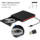 Зовнішній CD-привід Rioddas BT669 USB 3.0 для ноутбуків (my-17145)