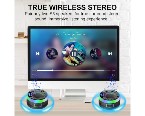 Водонепроникний портативний бездротовий Bluetooth динамік PRSCFUM (my-3055)