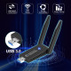 WLAN-адаптер AC1300M USB 3.0 з високим коефіцієнтом посилення Wodgreat FR-1300M (my-17163)