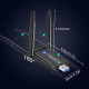 WLAN-адаптер AC1300M USB 3.0 з високим коефіцієнтом посилення Wodgreat FR-1300M (my-17163)